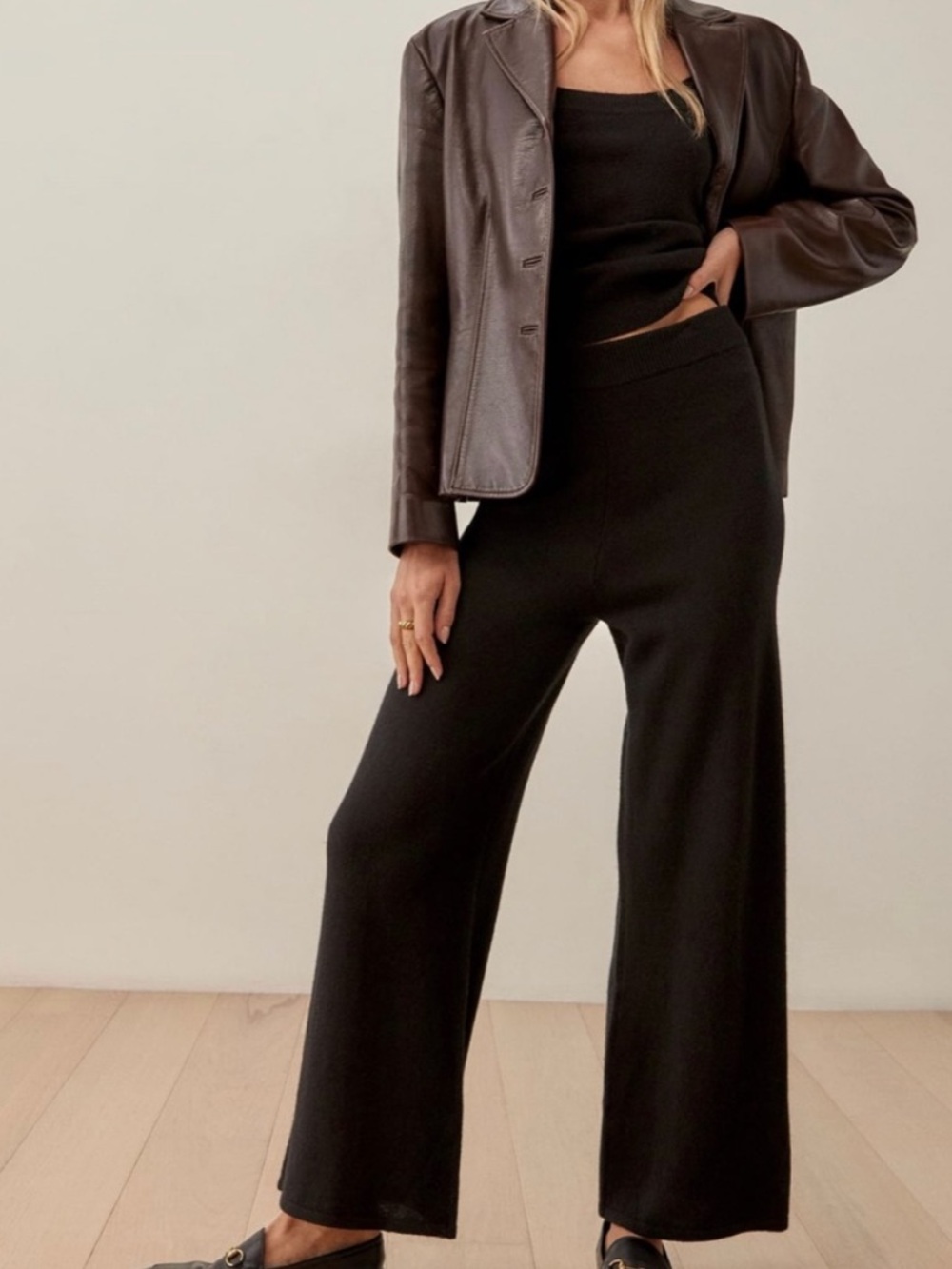 Reformation jeans Dara Cashmere Pant
